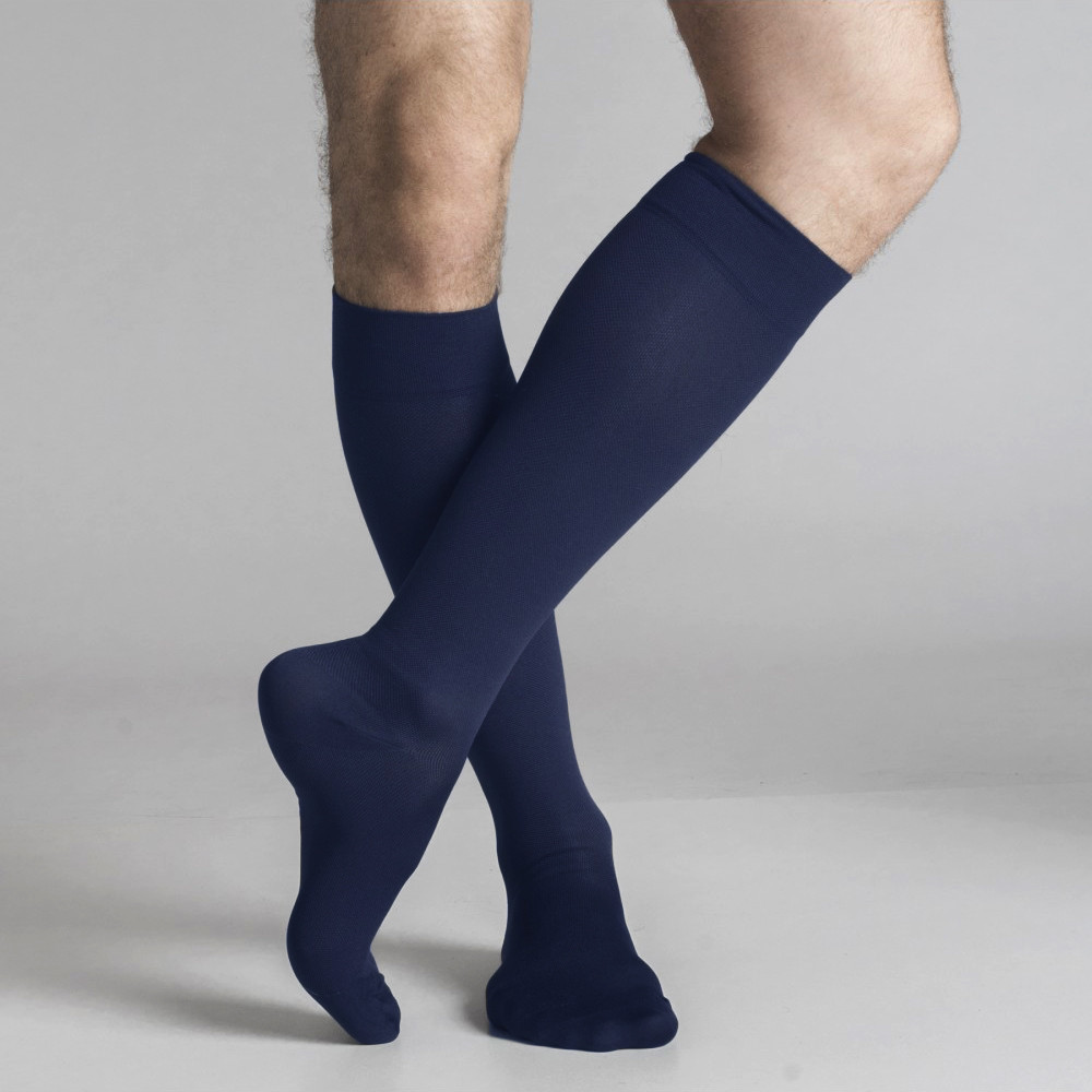 Chaussette de compression Repomen bleue 16/20 mmhg