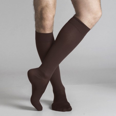Calzino marrone Repomen con compressione 16/20 mmhg 2