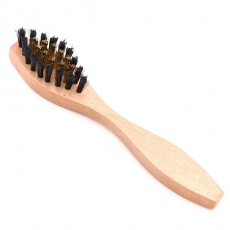 Brosse mixte en Daim (Poil et Métal) 1