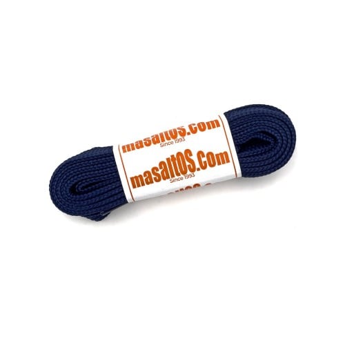 Cordones azules para zapatos