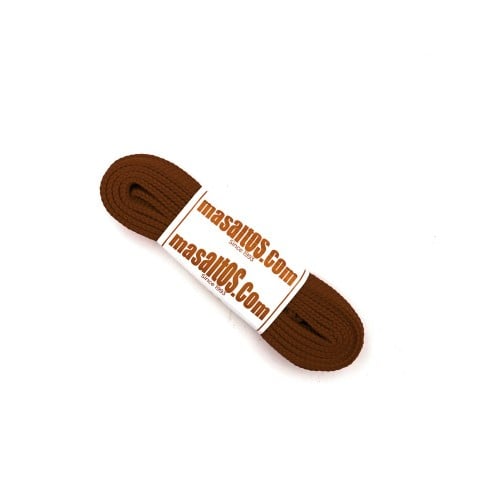 Brown shoelaces
