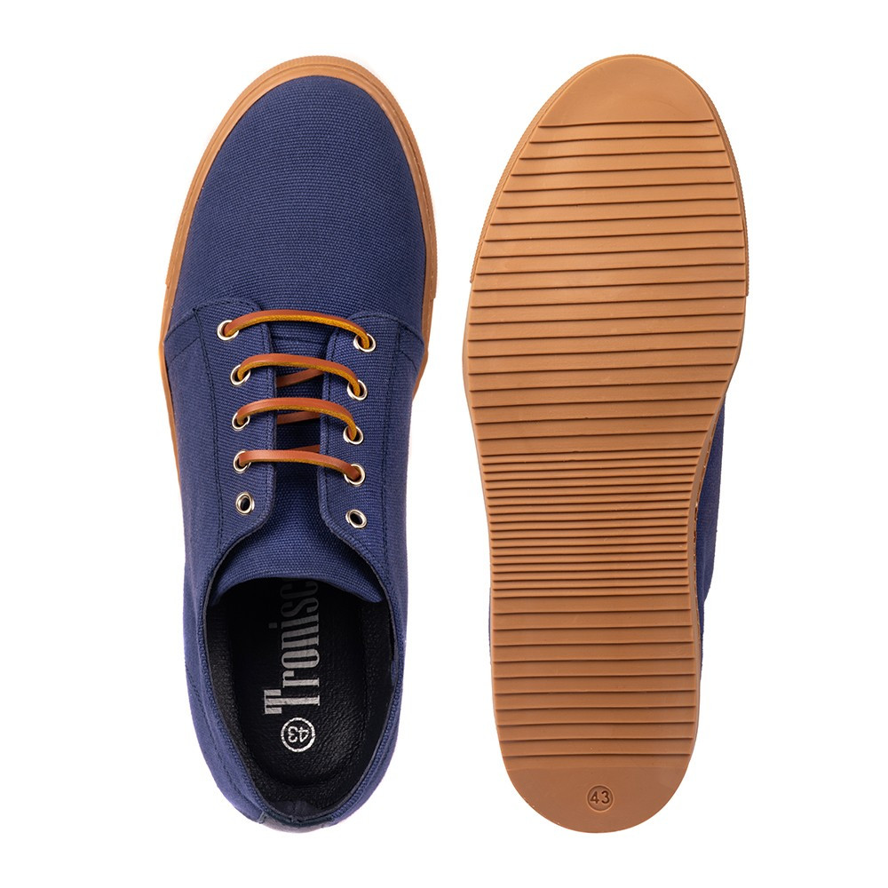 Scarpe con rialzo per uomo Catania bleu