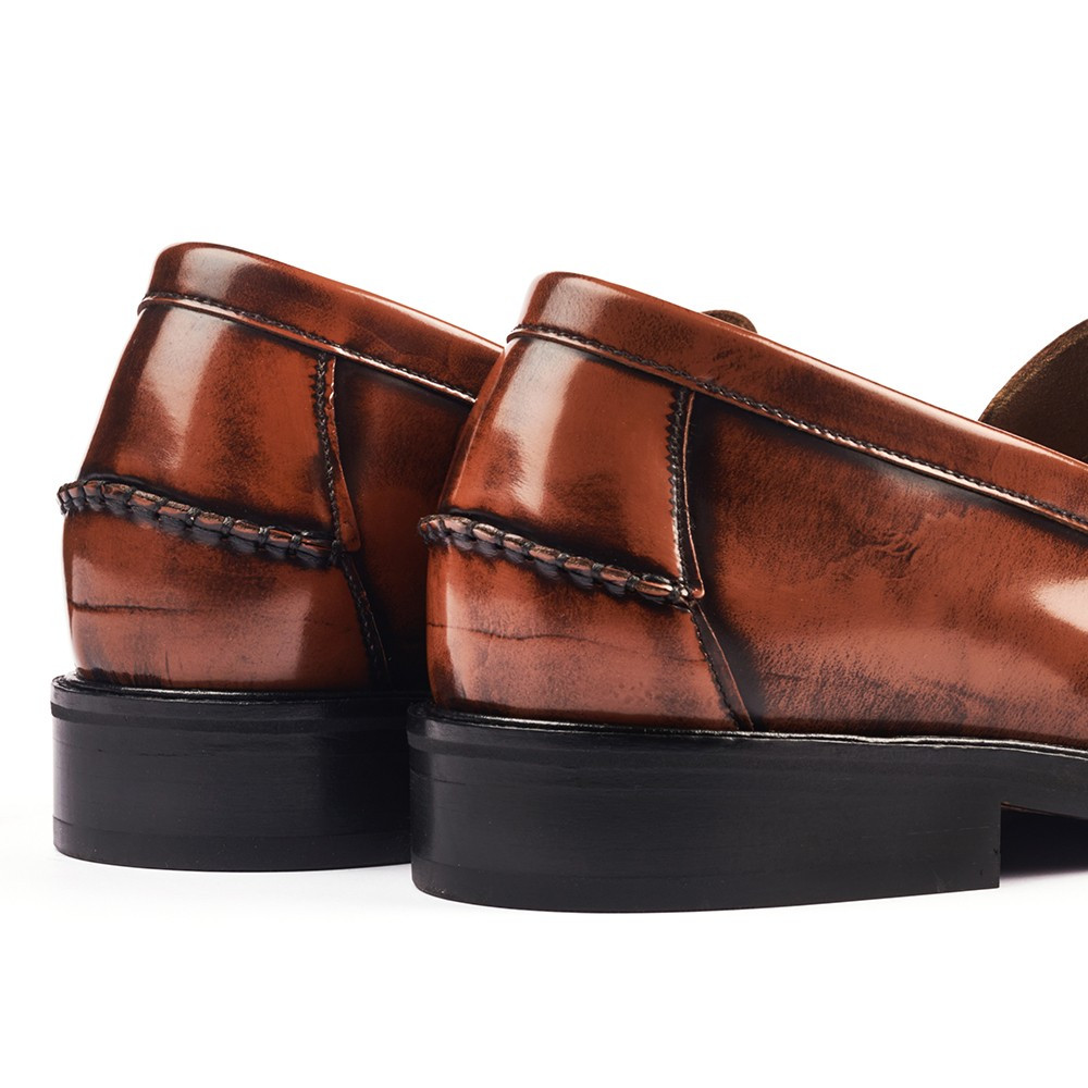 Scarpe con rialzo da uomo Arosa marrone