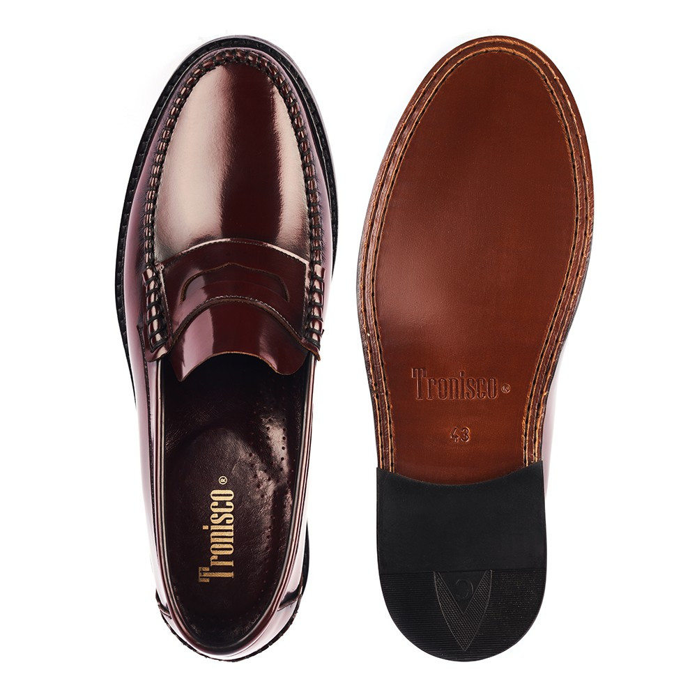 Мужская обувь увеличивающая рост Arosa Бордовые