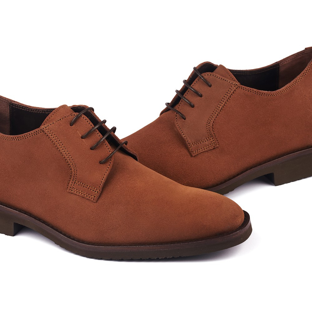 Sapatos para elevar a altura para homem Lawson Couro