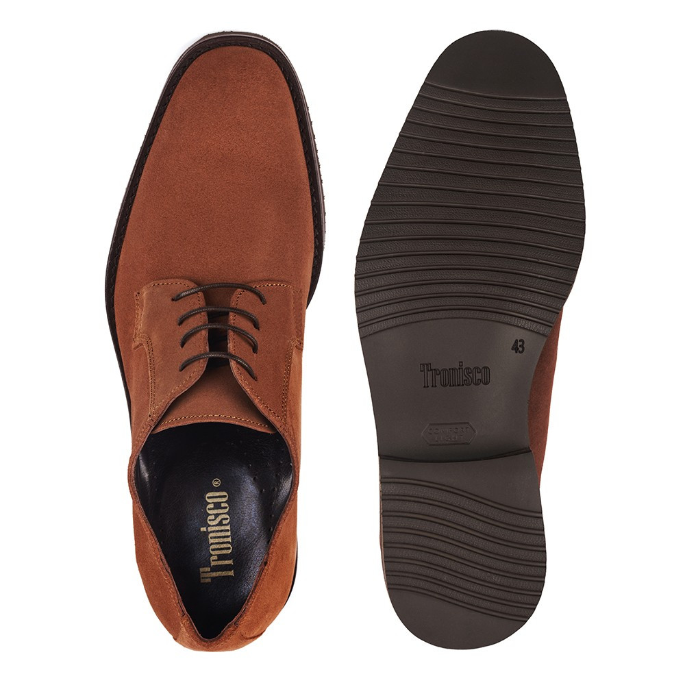 Sapatos para elevar a altura para homem Lawson Couro
