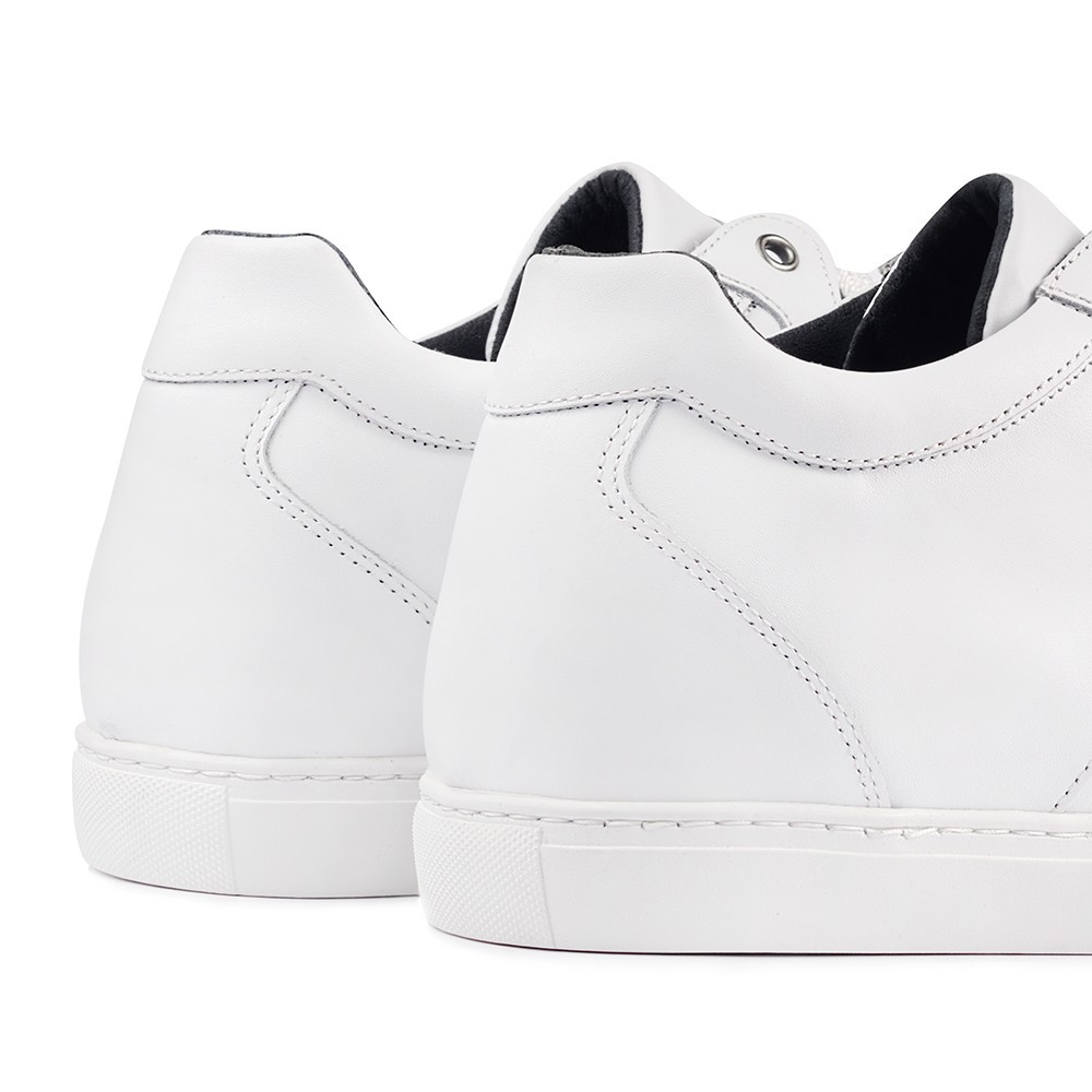 Scarpe con rialzo da uomo Ibiza bianco