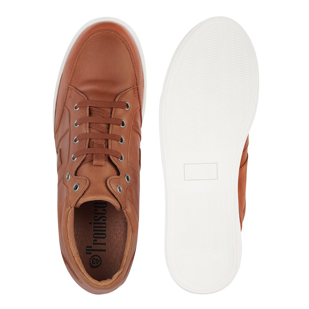 Sapatos para elevar a altura para homem Ibiza Couro