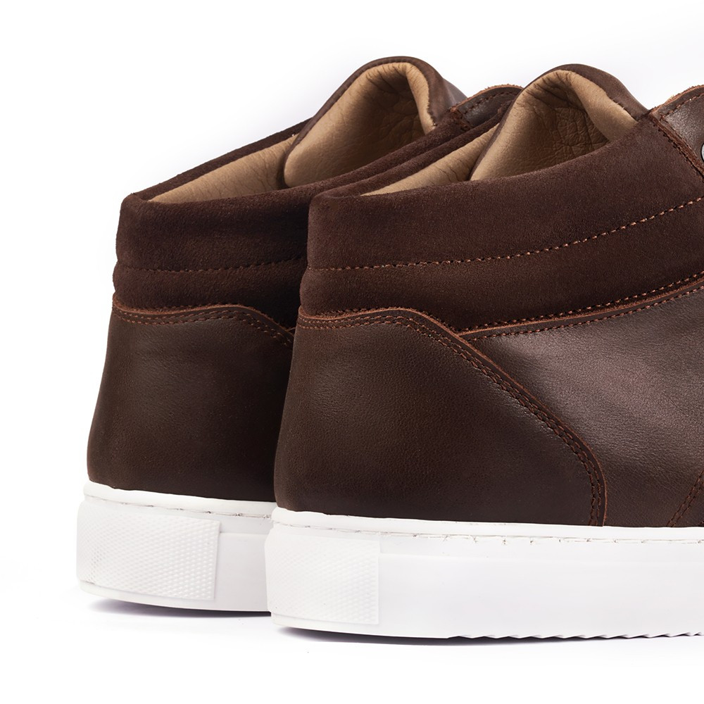 Schuhe mit Erhöhung für Männer Padua Braun