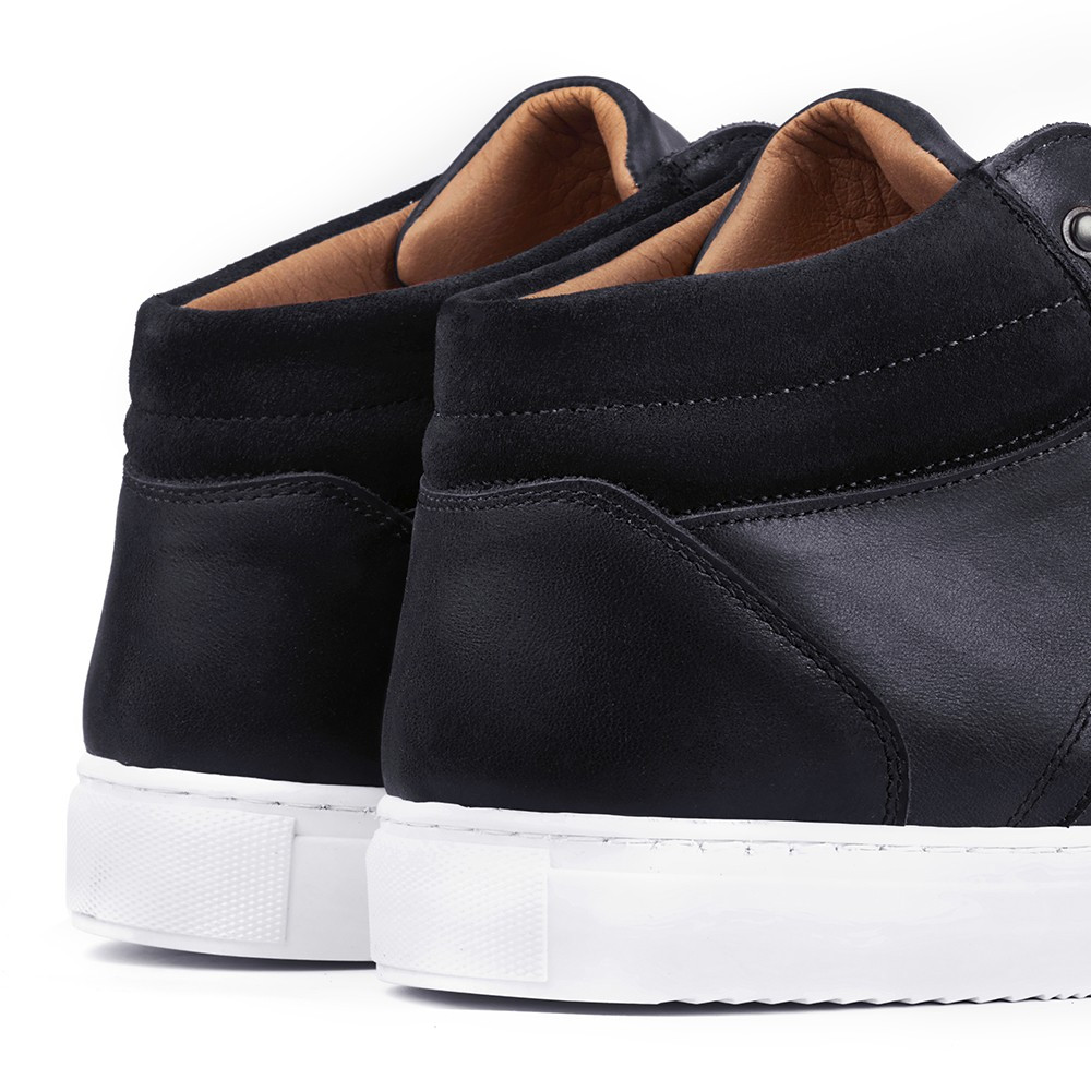 Height incresing shoes for men Padua Black