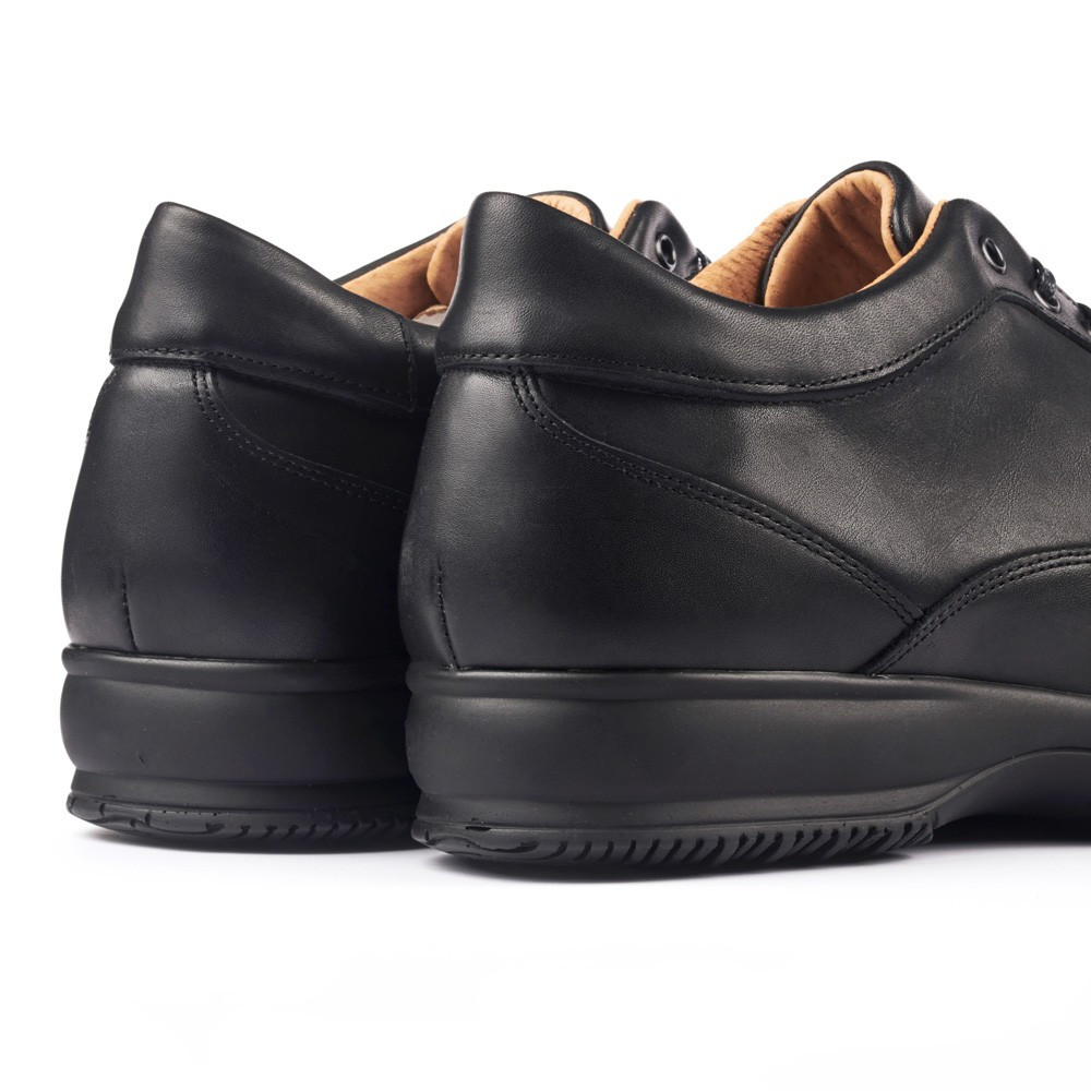 Height incresing shoes for men Alpino Black