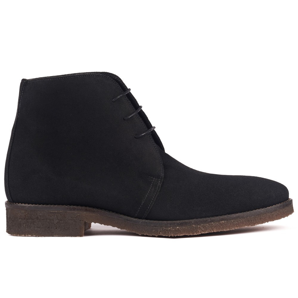 Scarpe con rialzo da uomo Alexandro nero