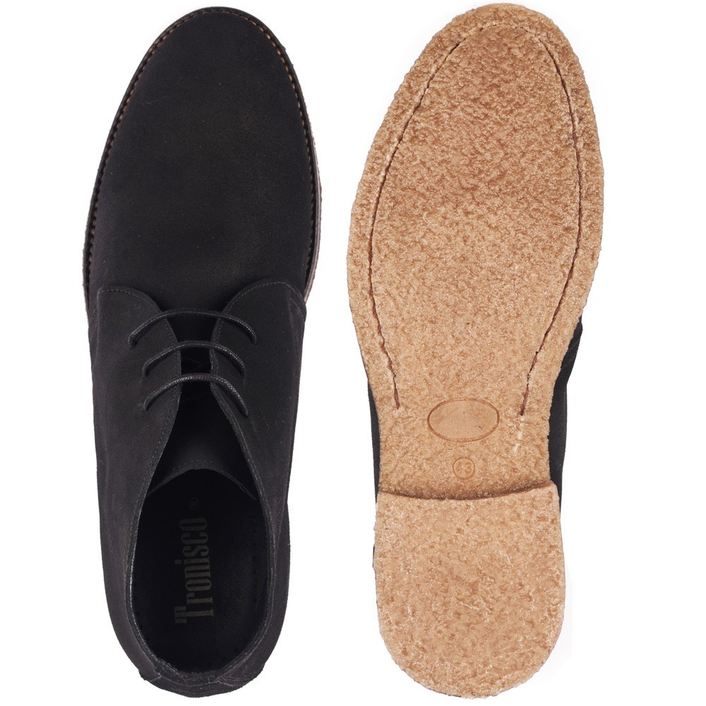 Scarpe con rialzo da uomo Alexandro nero