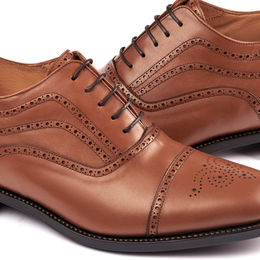 Schuhe mit Erhöhung für Männer Basilea Braun