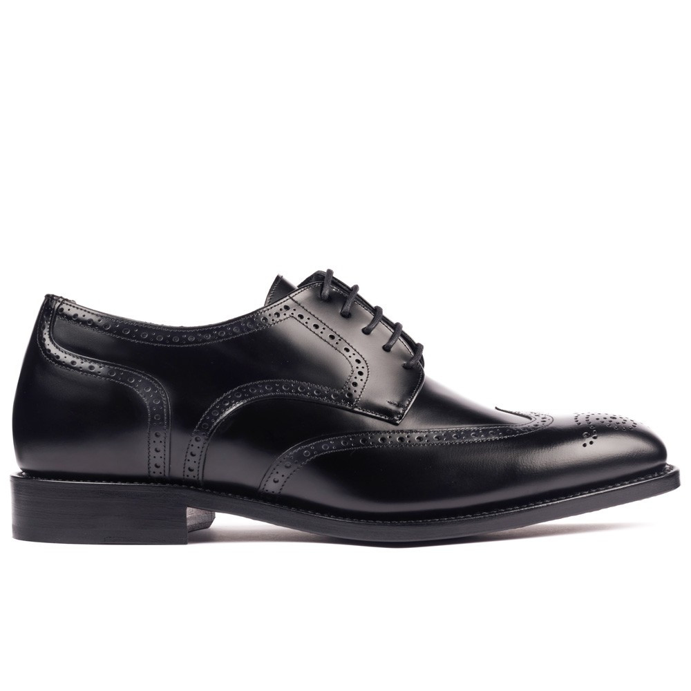 Schuhe mit Erhöhung für Männer Atlanta Schwarz