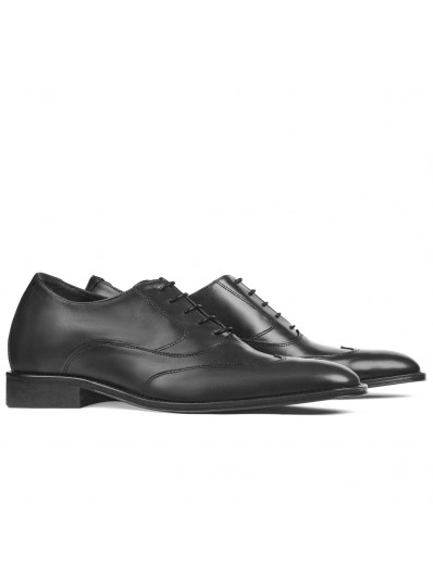 Masaltos.com Zapatos con alzas hombre Tronisco modelo Blucher negro