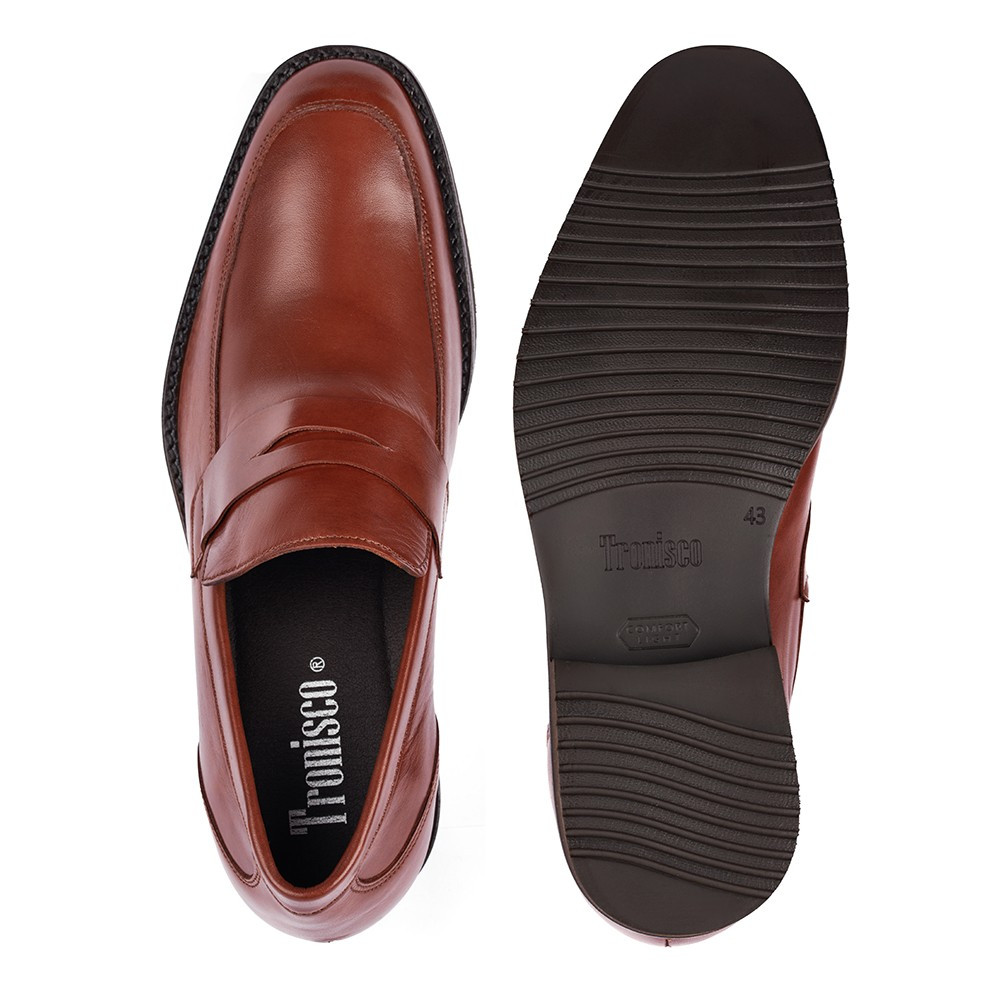 Zapatos con alzas para hombre Milan Marrón