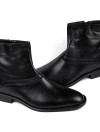 Spoleto black Height increasing shoes