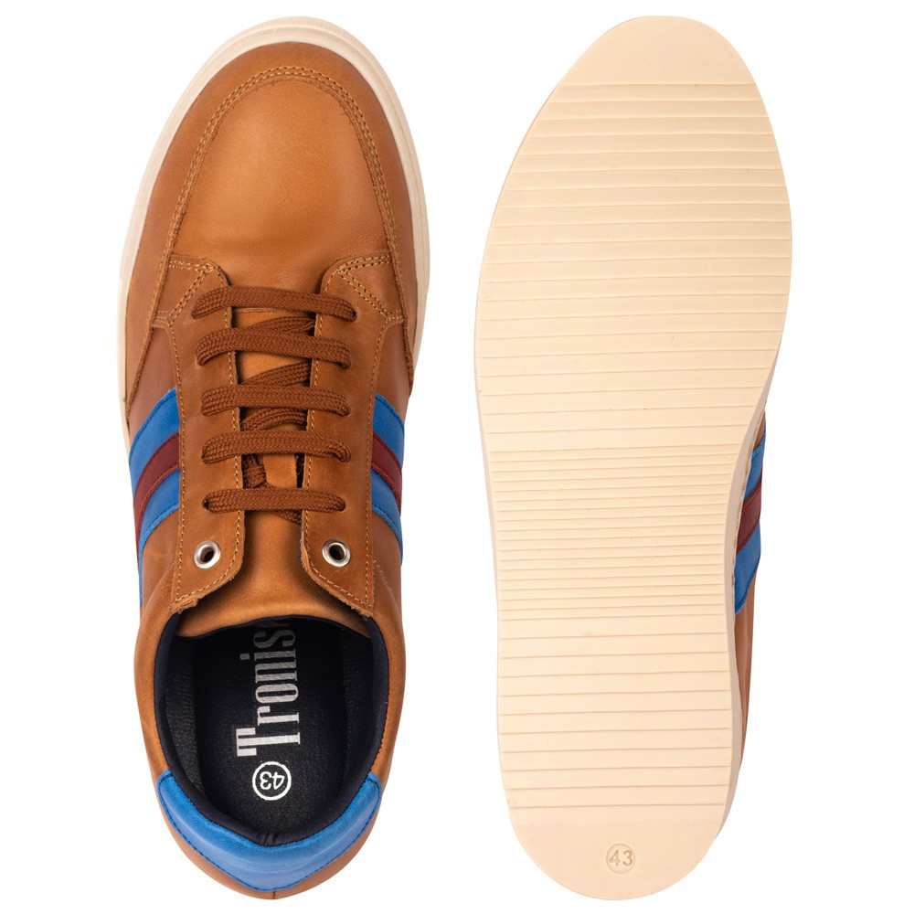 Chaussures réhaussantes pour homme Fontana Brun