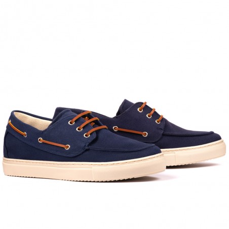 Palermo blau Schuhe mit Erhöhung