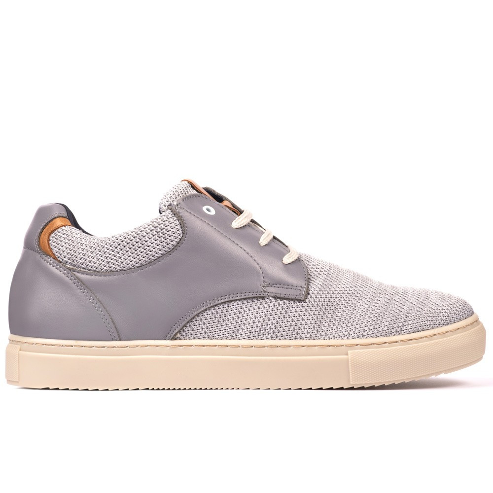 Height incresing shoes for men Pesaro Grey