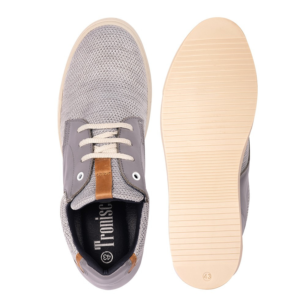 Chaussures réhaussantes pour homme Pesaro gris