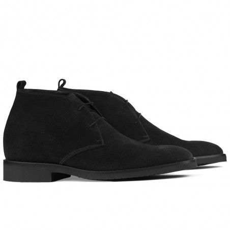 Genova schwarz Schuhe mit Erhöhung
