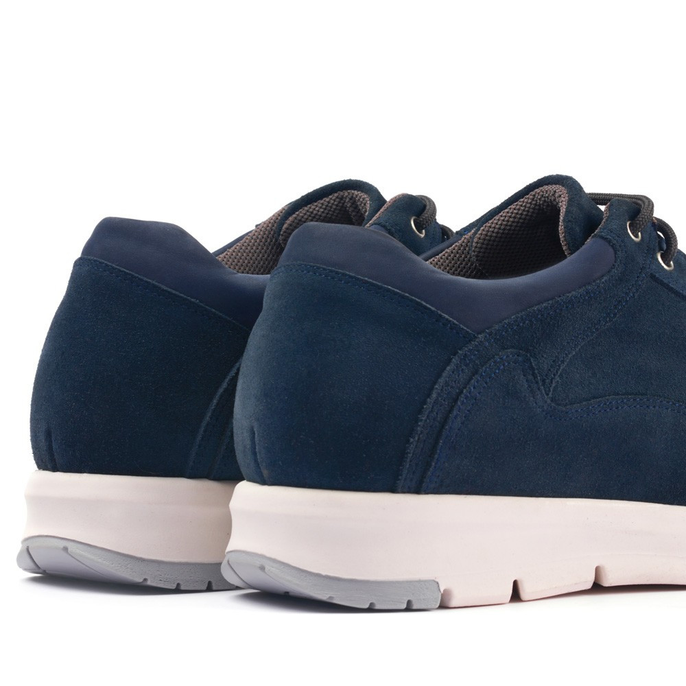 Schuhe mit Erhöhung für Männer Berna Blau