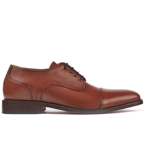 Zapatos con alzas para hombre Birmingham Marrón 2