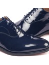 Charol blau Schuhe