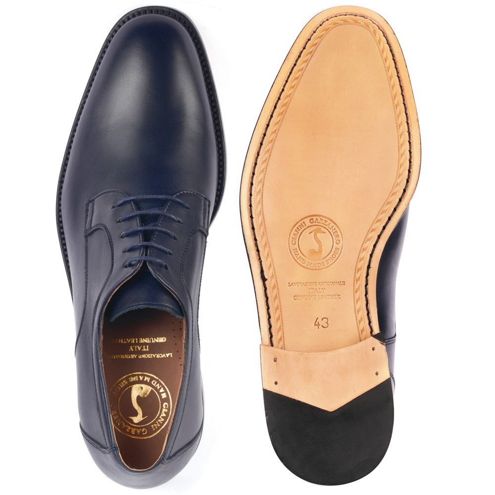 Scarpe con rialzo da uomo Boston blu