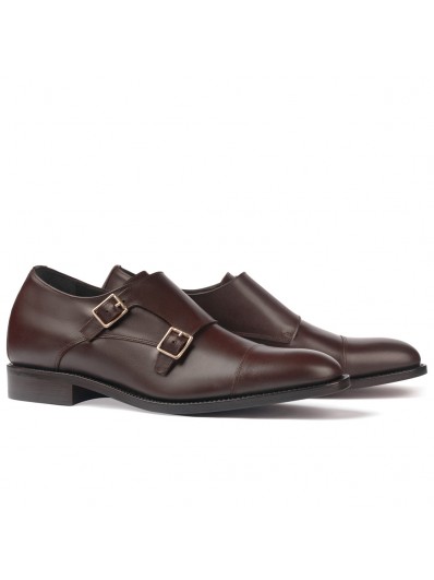 Masaltos.com Zapatos con alzas hombre Gianni Garzanero modelo Bristol marrón