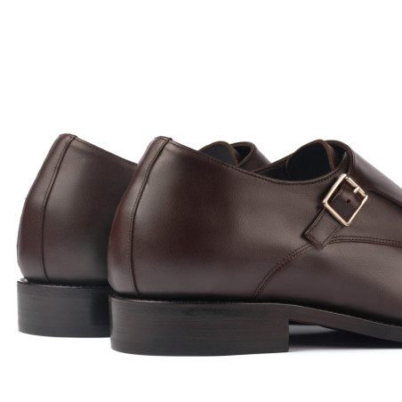 Scarpe con rialzo da uomo Bristol marrone