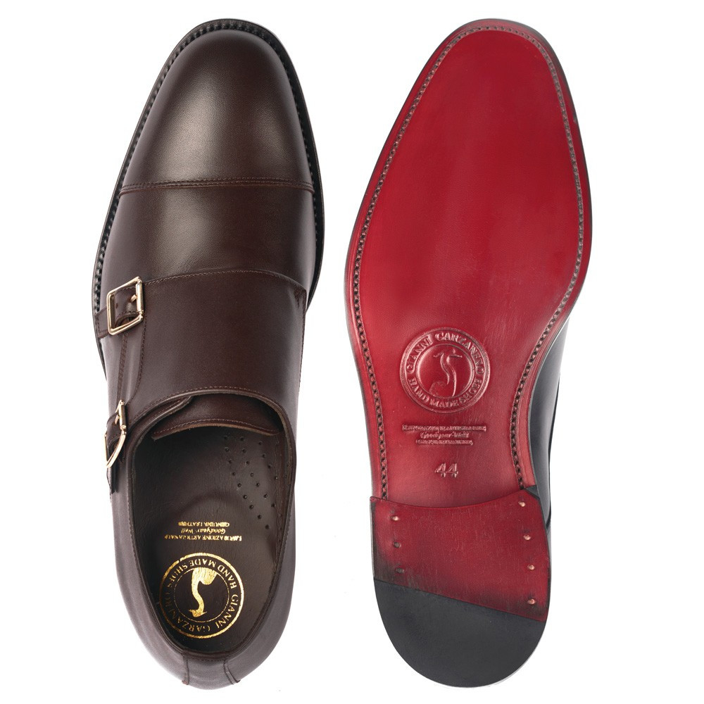 Sapatos para elevar a altura para homem Bristol Castanho