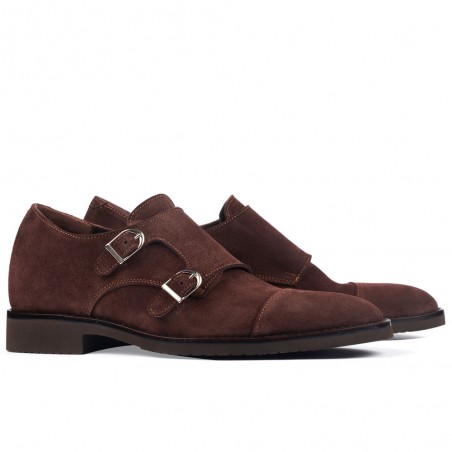 Portofino marrone SCARPE CON RIALZO