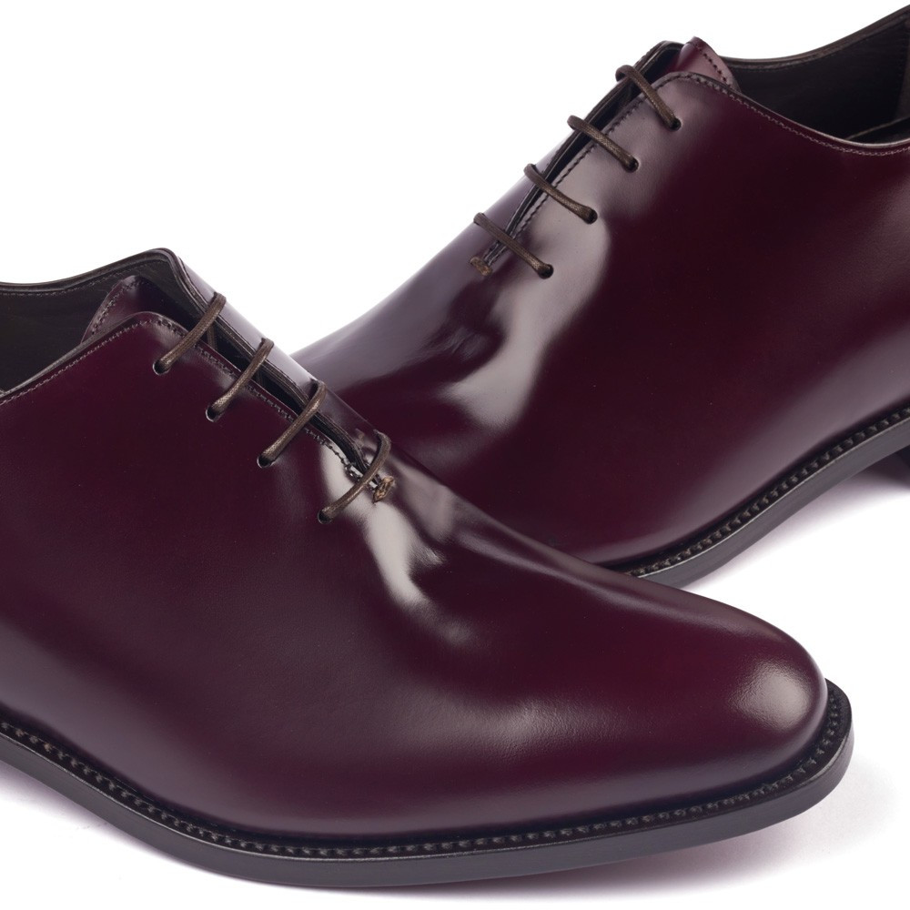 Scarpe con rialzo da uomo Detroit Bordeaux