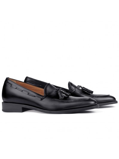 Masaltos.com Zapatos con alzas hombre Gianni Garzanero modelo Valentino negro