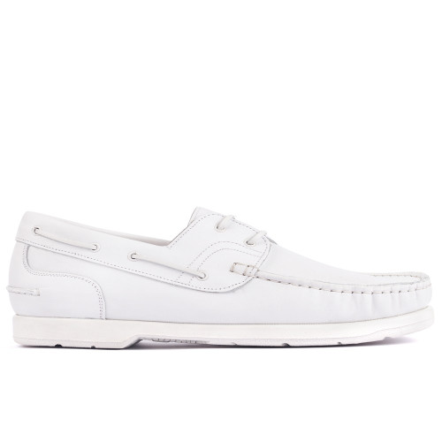 Scarpe con rialzo da uomo Portonovo bianco 2