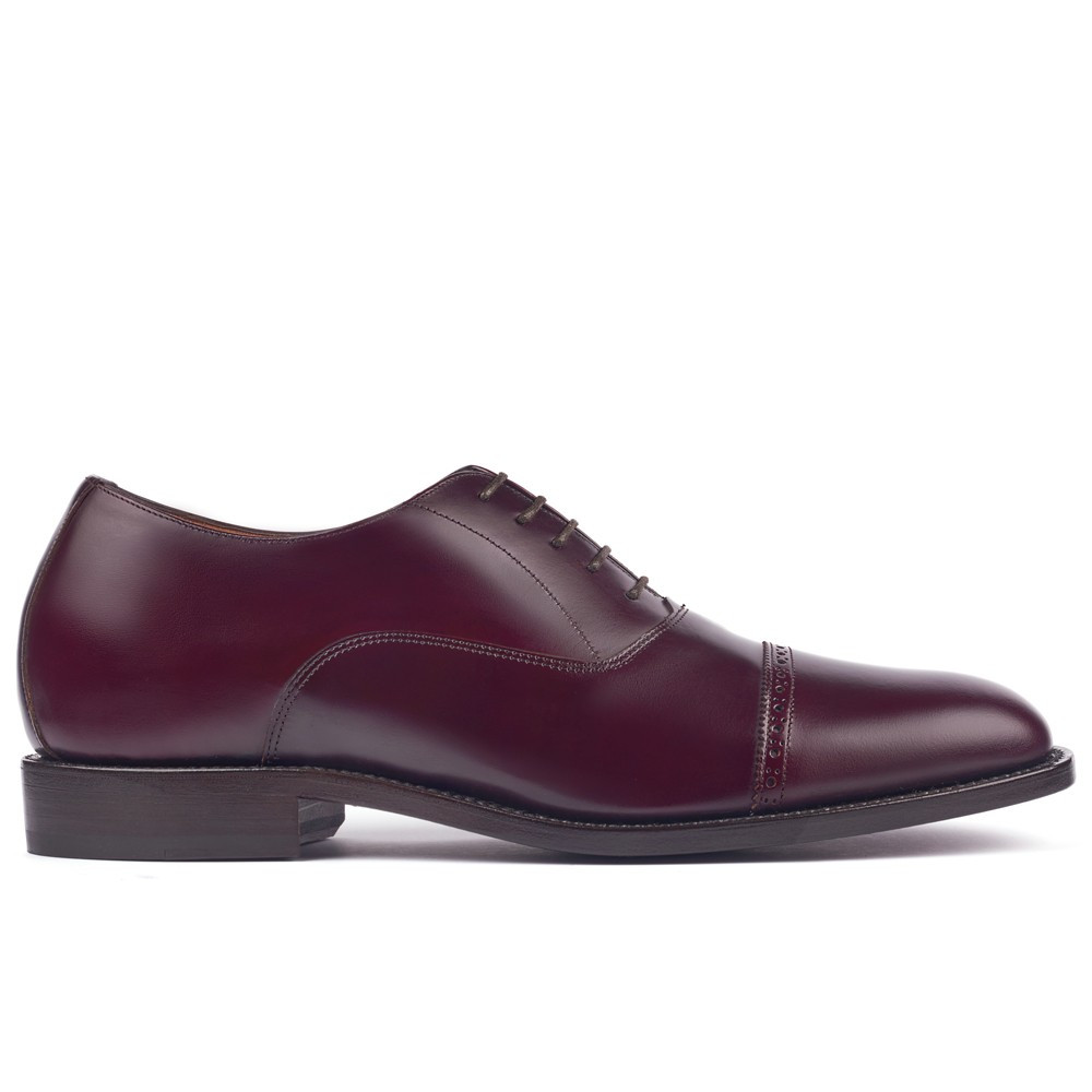 brown dress with black flowers Gretel Vintage Oxfords Wide (Burgundy) 10W