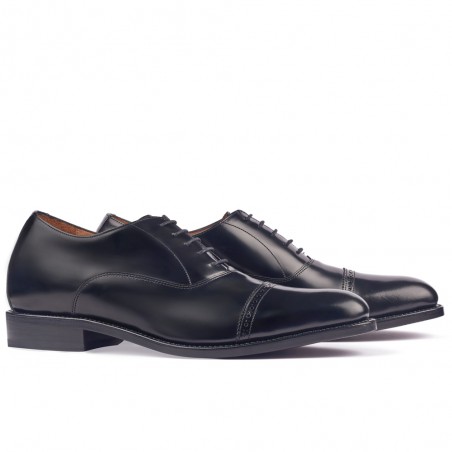Denver negro Zapatos con alzas