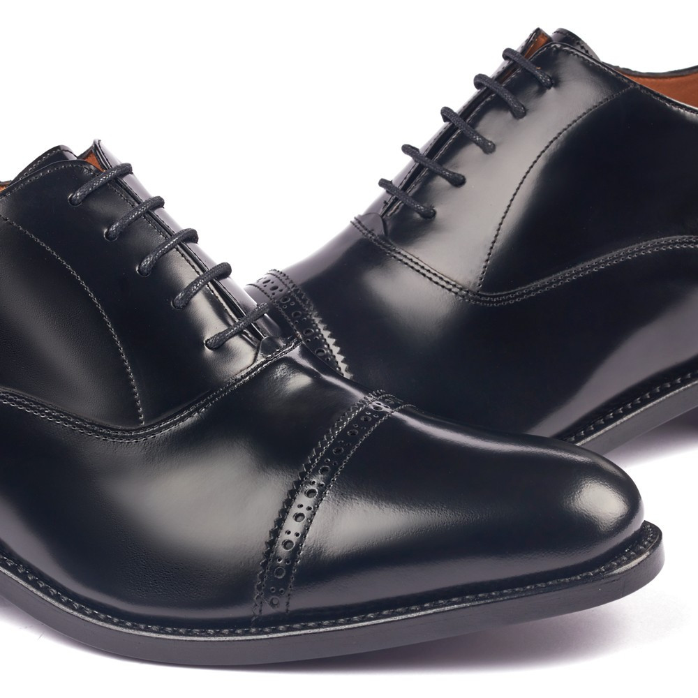 Scarpe con rialzo da uomo Denver nero