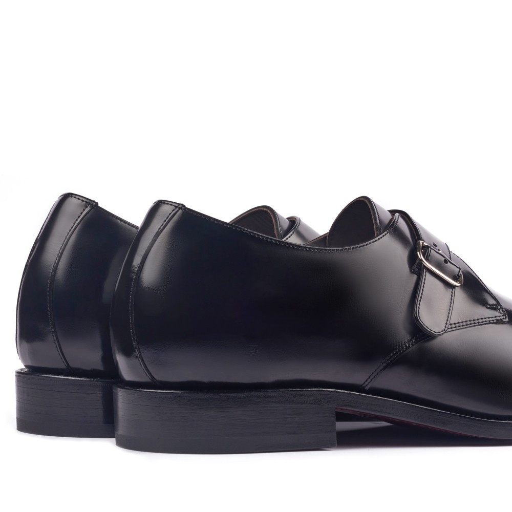 Sapatos para elevar a altura para homem Dallas Preto