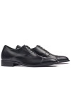 Derbi negro Zapatos con alzas