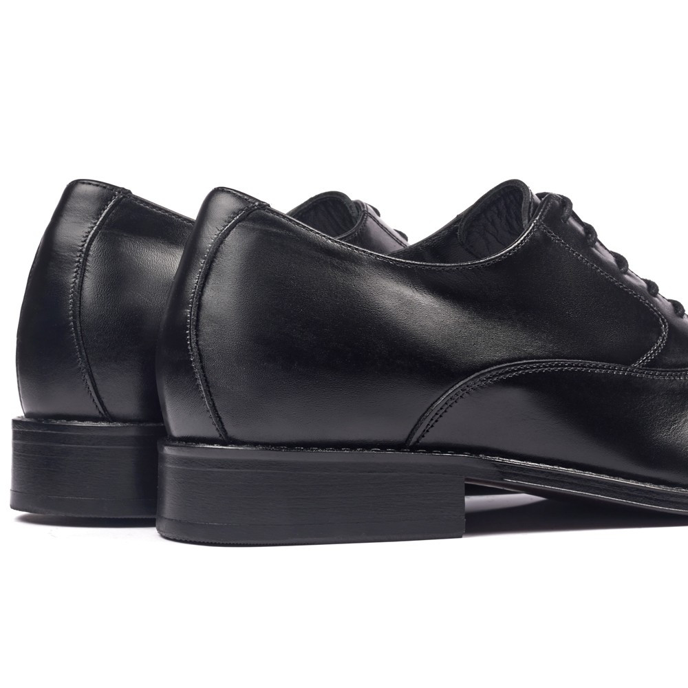 Schuhe mit Erhöhung für Männer Derbi Schwarz