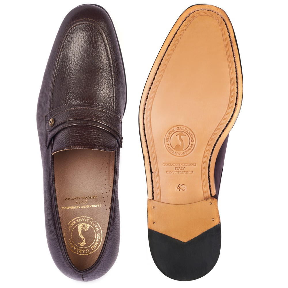 Sapatos para elevar a altura para homem Bruxelles Castanho