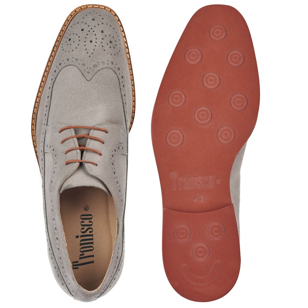 Scarpe con rialzo da uomo Corby B griggio