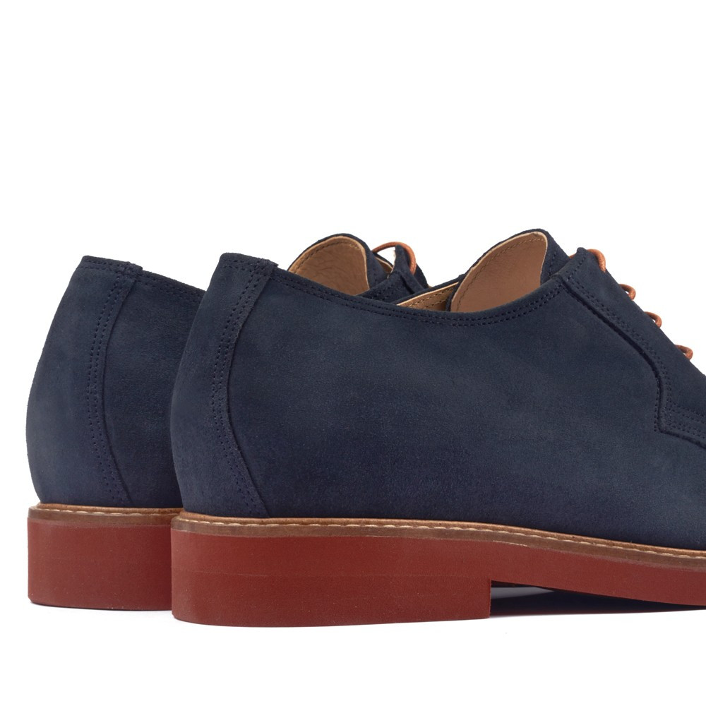Scarpe con rialzo da uomo Corby A blu