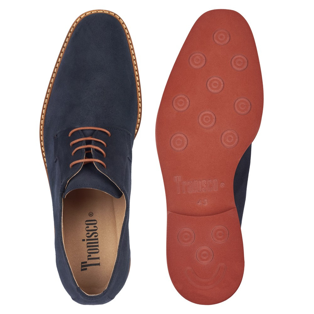 Scarpe con rialzo da uomo Corby A blu