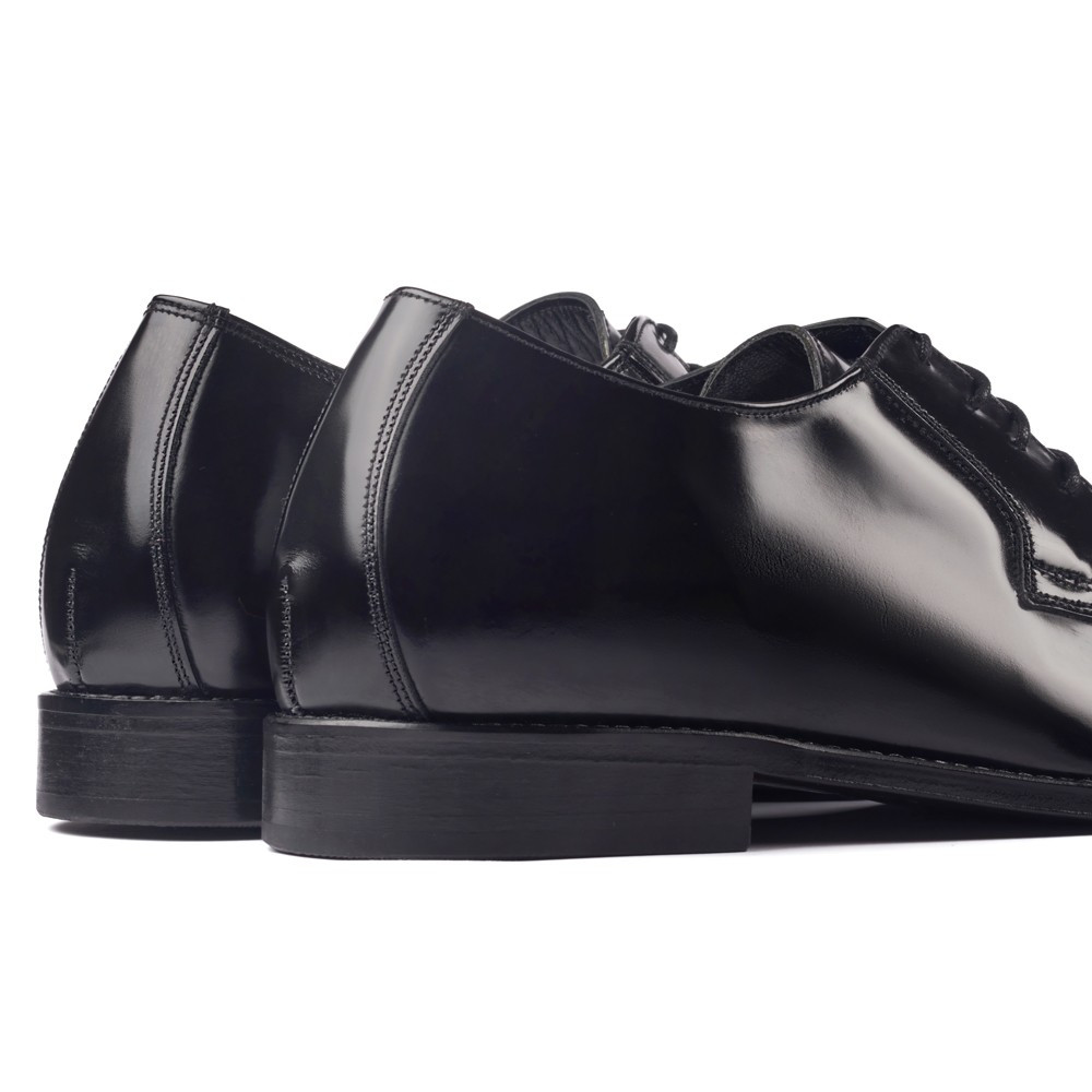 Schuhe mit Erhöhung für Männer Oporto Schwarz