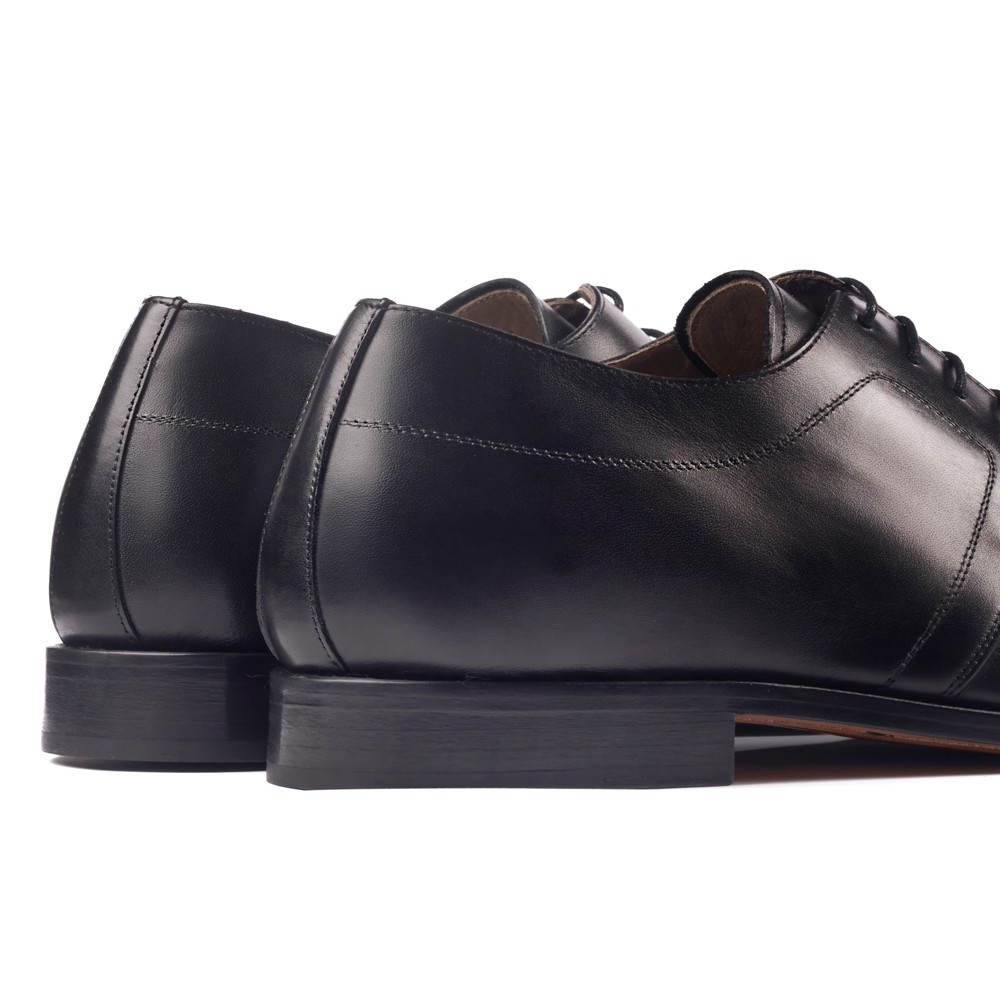 scarpe con rialzo da uomo Novara nero